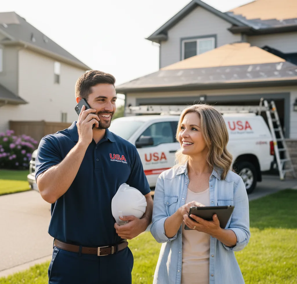 USA Roof Repair Experts customer support in Jbphh